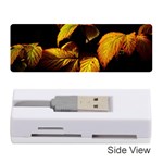 Nature Yellow Plant Leaves Memory Card Reader (Stick) Front