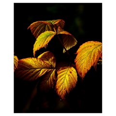 Nature Yellow Plant Leaves Drawstring Bag (small) by Pakrebo