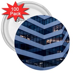 Architectural Design Architecture Building Business 3  Buttons (100 Pack)  by Pakrebo