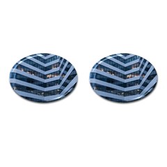 Architectural Design Architecture Building Business Cufflinks (Oval)