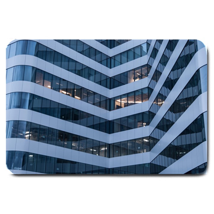 Architectural Design Architecture Building Business Large Doormat 