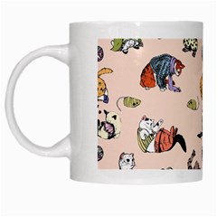 Funny Cats White Mugs by Sobalvarro