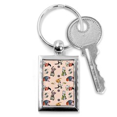 Funny Cats Key Chain (rectangle) by Sobalvarro