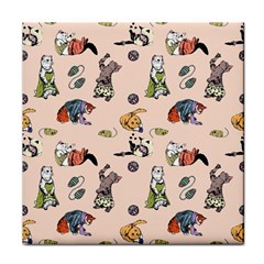 Funny Cats Face Towel by Sobalvarro