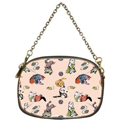 Funny Cats Chain Purse (one Side) by Sobalvarro