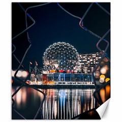 Silver Dome Canvas 8  x 10 