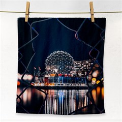 Silver Dome Face Towel