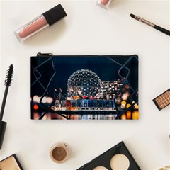 Silver Dome Cosmetic Bag (Small)