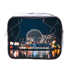 Silver Dome Mini Toiletries Bag (One Side)