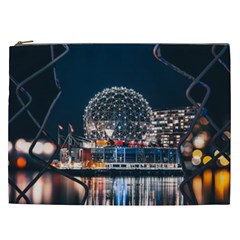 Silver Dome Cosmetic Bag (XXL)