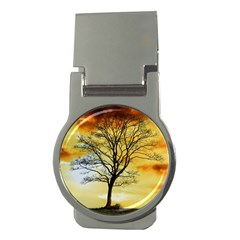 Branches Dawn Dusk Fall Money Clips (round) 