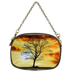 Branches Dawn Dusk Fall Chain Purse (two Sides) by Pakrebo