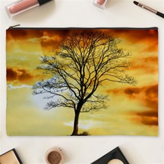 Branches Dawn Dusk Fall Cosmetic Bag (xxxl) by Pakrebo