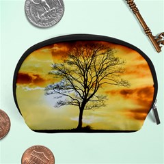 Branches Dawn Dusk Fall Accessory Pouch (large) by Pakrebo