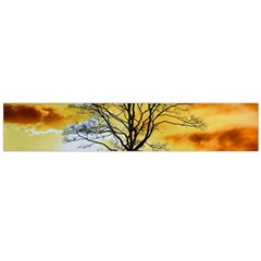 Branches Dawn Dusk Fall Large Flano Scarf  by Pakrebo