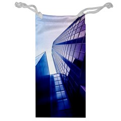 Abstract Architectural Design Architecture Building Jewelry Bag by Pakrebo