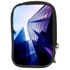 Abstract Architectural Design Architecture Building Compact Camera Leather Case by Pakrebo