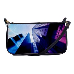 Abstract Architectural Design Architecture Building Shoulder Clutch Bag by Pakrebo