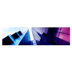 Abstract Architectural Design Architecture Building Satin Scarf (Oblong) Front