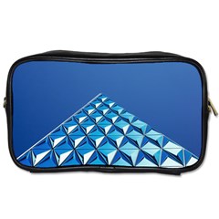 Art Building Pattern Abstract Toiletries Bag (one Side) by Pakrebo