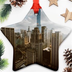 Architectural Design Architecture Buildings City Star Ornament (two Sides) by Pakrebo