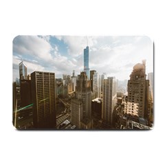 Architectural Design Architecture Buildings City Small Doormat  by Pakrebo