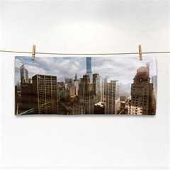 Architectural Design Architecture Buildings City Hand Towel by Pakrebo