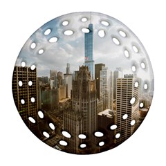 Architectural Design Architecture Buildings City Ornament (round Filigree) by Pakrebo