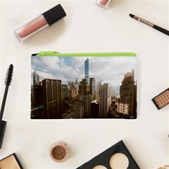 Architectural Design Architecture Buildings City Cosmetic Bag (xs) by Pakrebo