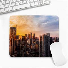 View Of High Rise Buildings During Day Time Large Mousepads by Pakrebo