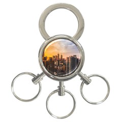 View Of High Rise Buildings During Day Time 3-ring Key Chain by Pakrebo