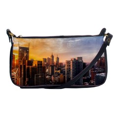 View Of High Rise Buildings During Day Time Shoulder Clutch Bag by Pakrebo