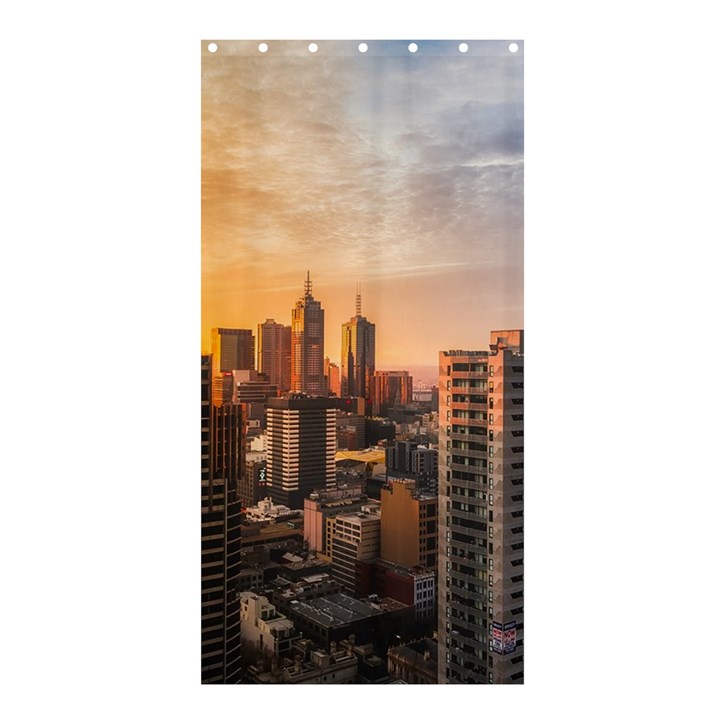 View Of High Rise Buildings During Day Time Shower Curtain 36  x 72  (Stall) 