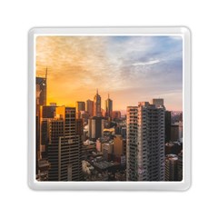 View Of High Rise Buildings During Day Time Memory Card Reader (square) by Pakrebo