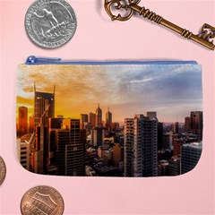 View Of High Rise Buildings During Day Time Large Coin Purse by Pakrebo