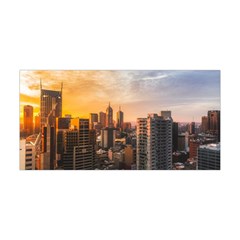 View Of High Rise Buildings During Day Time Yoga Headband by Pakrebo