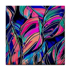 Tropical Leaves Resize 2000x2000 Same A3580b Tile Coasters by Sobalvarro