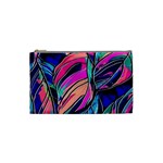 Tropical leaves Resize 2000x2000 Same A3580b Cosmetic Bag (Small) Front