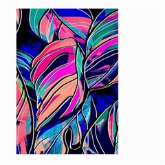 Tropical Leaves Resize 2000x2000 Same A3580b Large Garden Flag (two Sides) by Sobalvarro