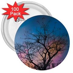 Low Angle Photography Of Bare Tree 3  Buttons (100 Pack)  by Pakrebo