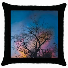 Low Angle Photography Of Bare Tree Throw Pillow Case (black) by Pakrebo