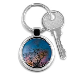 Low Angle Photography Of Bare Tree Key Chain (round) by Pakrebo