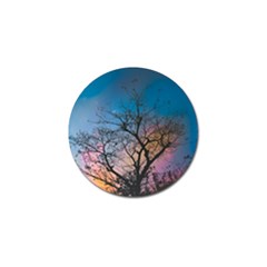 Low Angle Photography Of Bare Tree Golf Ball Marker