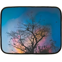 Low Angle Photography Of Bare Tree Double Sided Fleece Blanket (mini)  by Pakrebo