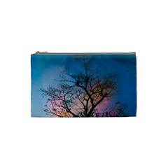 Low Angle Photography Of Bare Tree Cosmetic Bag (small) by Pakrebo