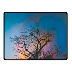 Low Angle Photography Of Bare Tree Double Sided Fleece Blanket (small)  by Pakrebo