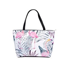 Tropical Flamingos Classic Shoulder Handbag by Sobalvarro