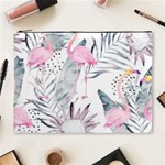 Tropical flamingos Cosmetic Bag (XL) Front