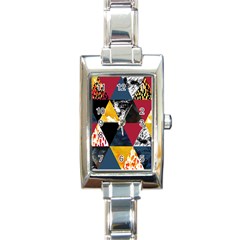 Triangles Rectangle Italian Charm Watch by Sobalvarro