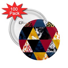 Triangles 2 25  Buttons (100 Pack)  by Sobalvarro